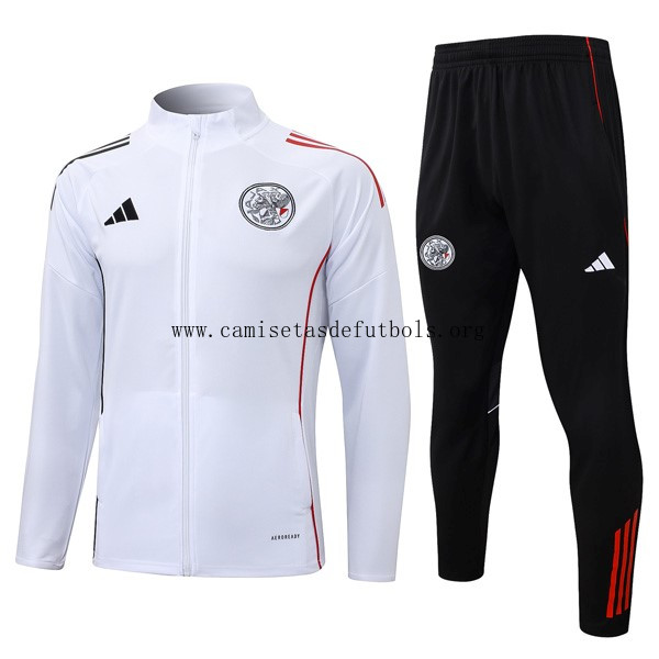 Chandal Ajax 2025/26 Blanco 5 Aprovéchalo solo hoy