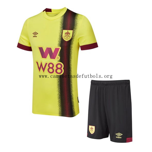 Camiseta Burnley Replica Segunda Ropa Niño 2023/24 Rebaja, date prisa