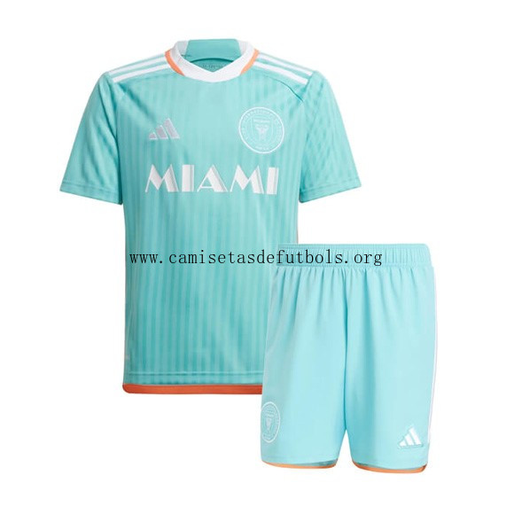 Camiseta Inter Miami Replica Tercera Ropa Niño 2024/25 Simbólico descuento, date prisa en toda la red