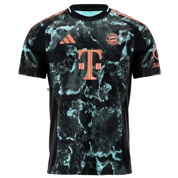 Camiseta Bayern Munich Replica Segunda Ropa 2024/25 Preciaso económico de risa