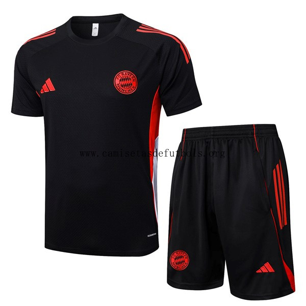 Camiseta Entrenamiento Bayern Munich Conjunto Completo 2025/26 Negro 3 Liquidación insuperable de outlet
