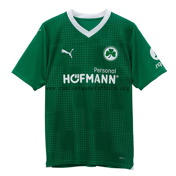 Camiseta Greuther Furth Replica Segunda Ropa 2023/24 Transparente bicoca, corre a por él como nunca