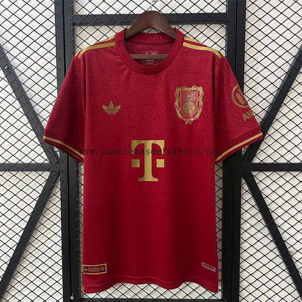 Camiseta Bayern Munich 125th Anniversary 2025/26 Rojo Adquiere este oferta espectacular