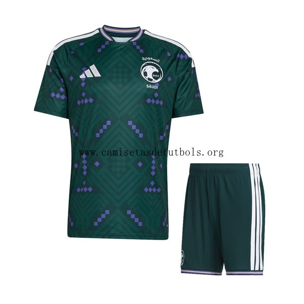 Camiseta Arabia Saudita Replica Primera Ropa Niño 2026 Ganga, aprovéchalo