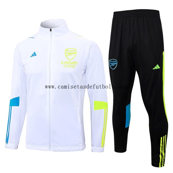 Chandal Arsenal 2024 Blanco Aprovéchalo este rebajón soberbio