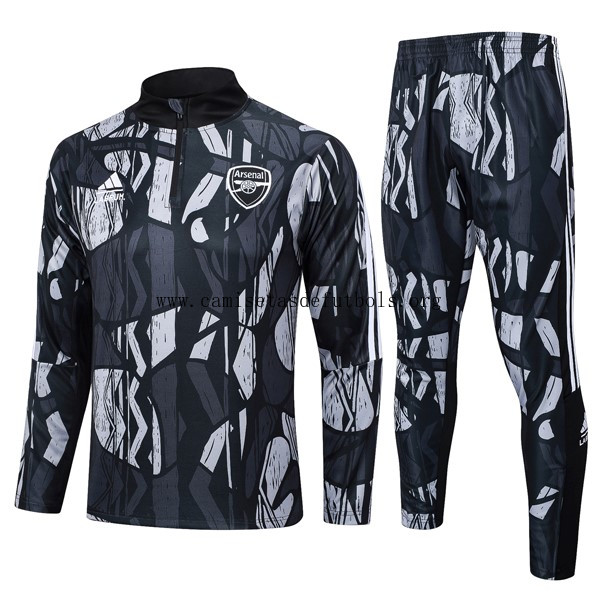 Sudadera De Training Arsenal 2024/25 Negro Gris 3 Ganga, paga menos