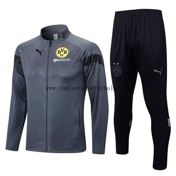 Chandal Borussia Dortmund 2023/24 Gris Bicoca, hazte con él