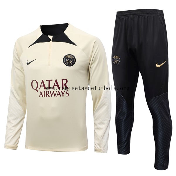 Sudadera De Training Paris Saint Germain 2023/24 Amarillo ¡¡Ni te imaginas gangaza, adquiere!