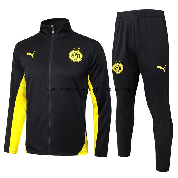Chandal Dortmund 2024/25 Negro 2 Divino rebajón, corre a por él de la temporada