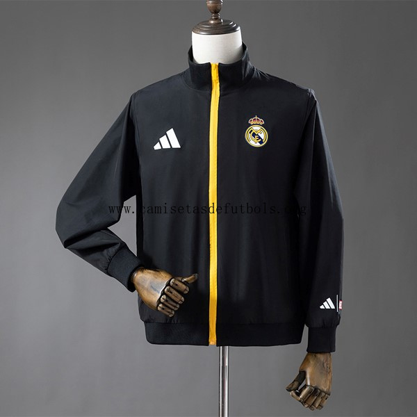 Rompevientos Real Madrid 2026 Negro Bestia saldo, pide ahora por tiempo limitado