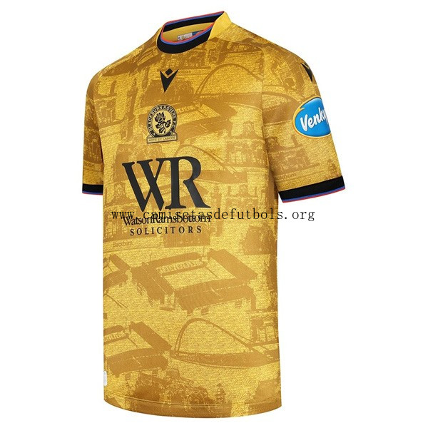 Camiseta Blackburn Rovers Replica Segunda Ropa 2025/26 Chollo, no lo pienses