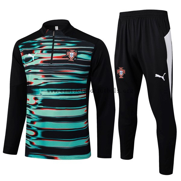 Sudadera De Training Portugal 2025/26 Verde Negro 5 ¡¡Menudo/a rebaja, activa!