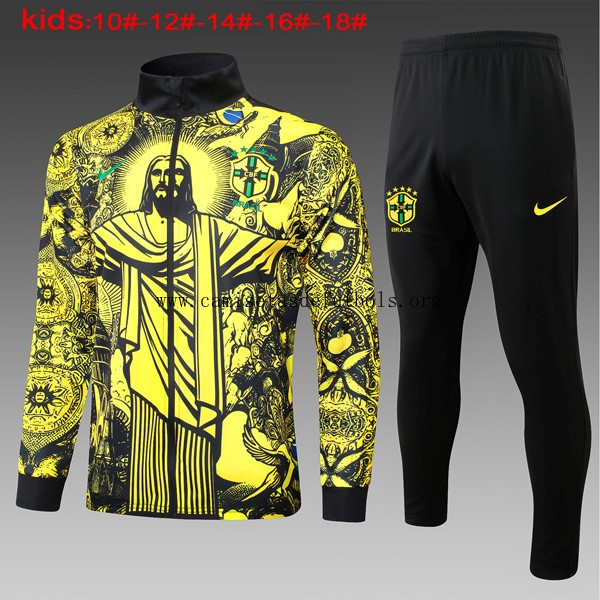 Ninos Chandal Brasil 2024/25 Amarillo Agarra este chollazo soberbio