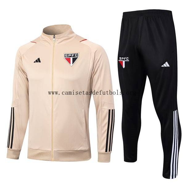 Chandal Sao Paulo 2023/24 Amarillo Descuento, activa