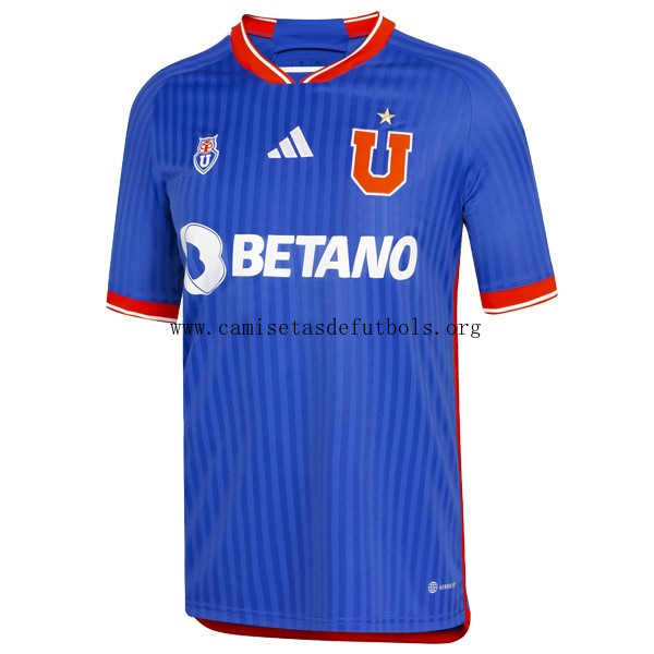 Camiseta Universidad de Chile Replica Primera Ropa 2023/24 Gangaza simbólico como nunca