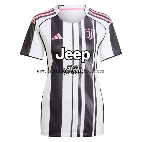 Camiseta Juventus Replica Primera Ropa Mujer 2025/26 Reserva como nunca