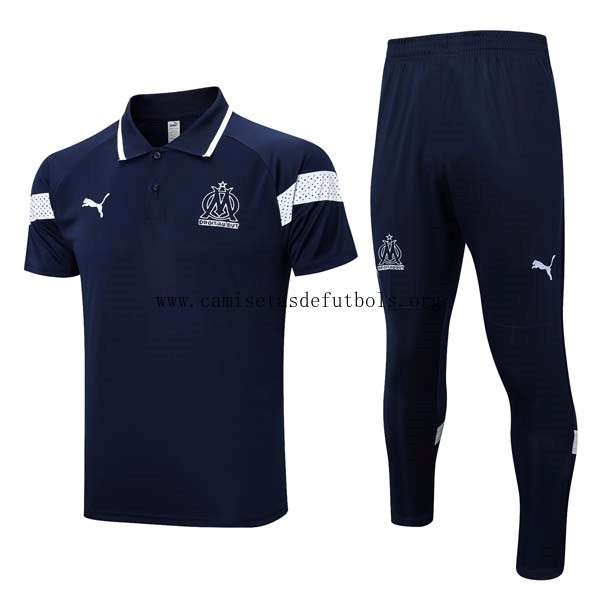 Polo Marsella Conjunto Completo 2023/24 Azul 1 ¡¡Qué sensacional gangaza de fábrica!