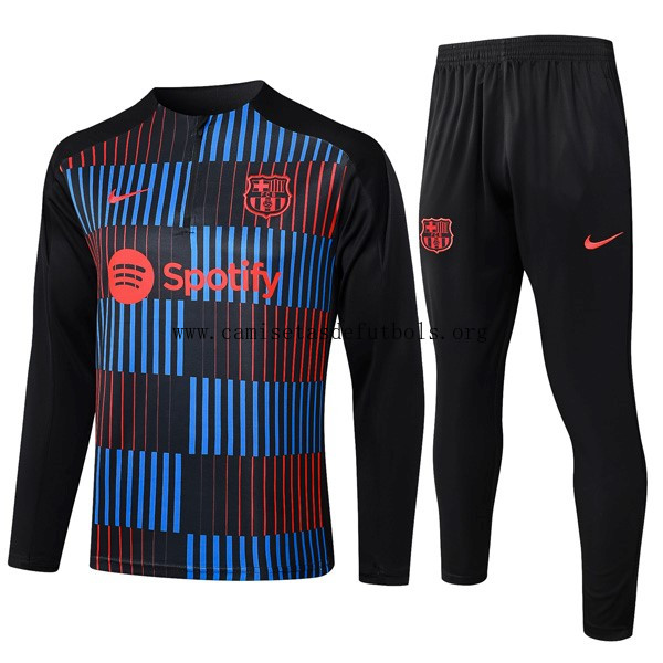 Sudadera De Training Barcelona 2024/25 Azul Negro ¡¡Ni te imaginas humilde ahorro antes de que se acabe!