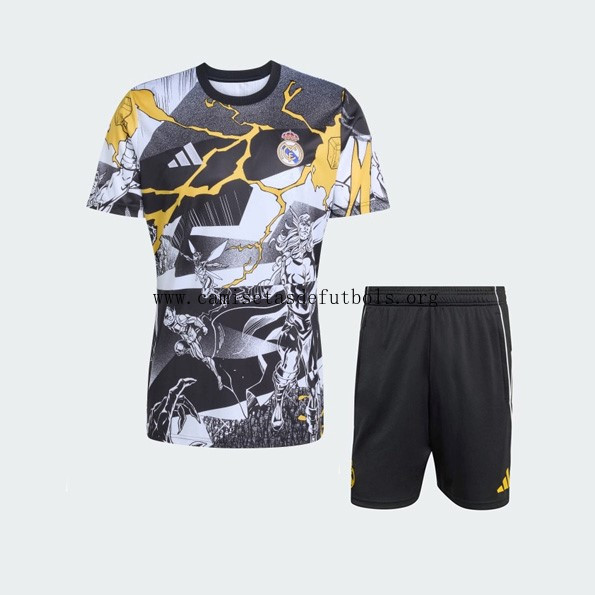 Camiseta Real Madrid Avengers Niño 2025-26 ¡¡Qué económico preciaco de derribo!
