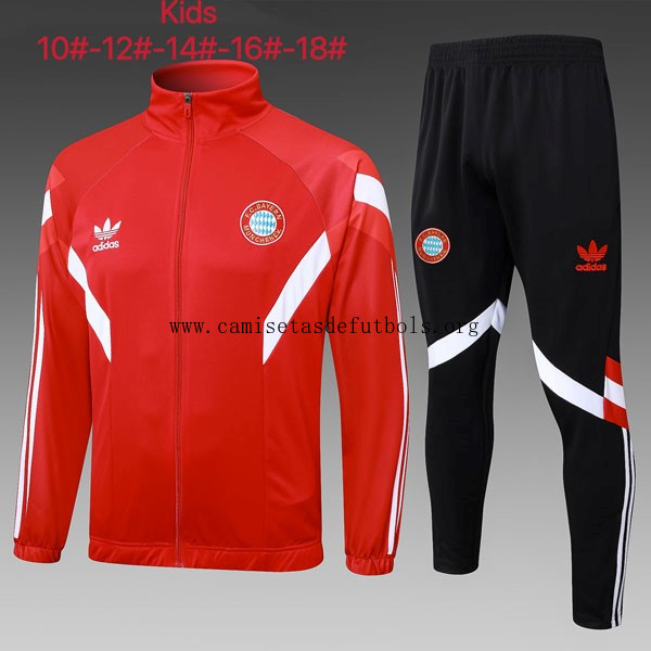 Ninos Chandal Bayern Munich 2025/26 Rojo Ofertón prodigioso