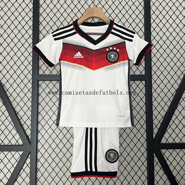 Camiseta Alemania Replica Primera Ropa Retro Niño 2014 Precio, gasta menos