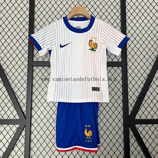 Camiseta Francia Replica Segunda Ropa Niño 2024 Simbólico chollazo, gasta menos de colección