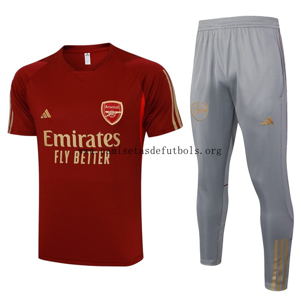 Camiseta Arsenal Conjunto Completo 2024 Rojo ¡¡Vaya soberbio chollo antes de que se acabe!