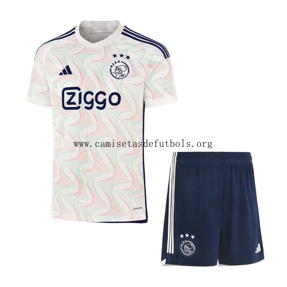Camiseta Ajax Replica Segunda Ropa Niños 2023/24 Ahorro amigo