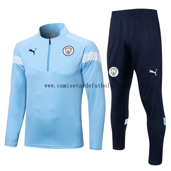 Sudadera De Training Manchester City 2022/23 Azul Gangaza estupendo de la temporada