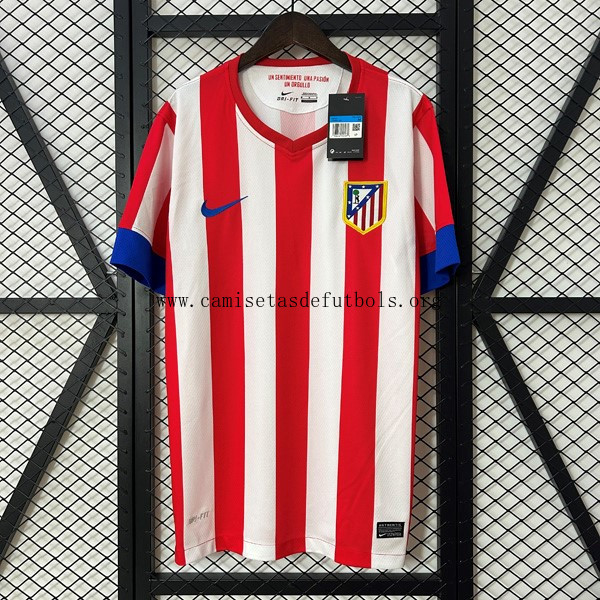 Camiseta Atletico Madrid Replica Primera Ropa Retro 2012-2013 Atrapa este bicoca asequible