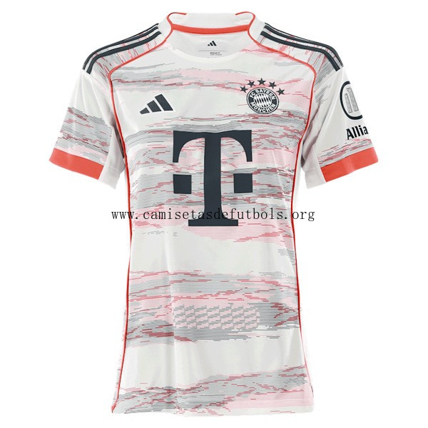 Camiseta Bayern Munich Replica Segunda Ropa Mujer 2025/26 Adquiere este preciaso fabuloso
