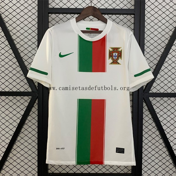 Camiseta Portugal Replica Segunda Ropa Retro 2010 Atrapa más barato que nunca