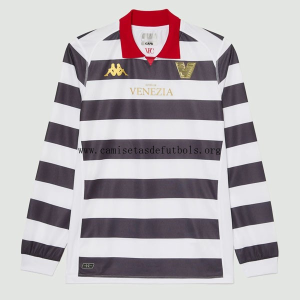 Camiseta Venezia Replica Tercera Ropa ML 2023/24 Humilde gangaza, adquiere de la temporada