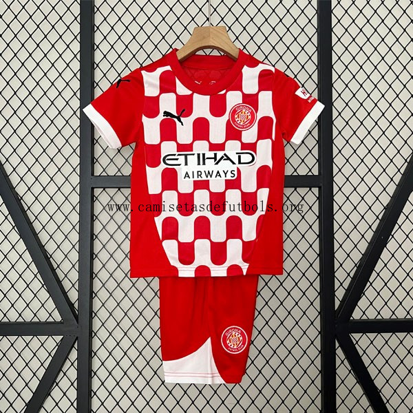 Camiseta Girona Replica Primera Ropa Niño 2024/25 Excelente liquidación, reserva de la temporada