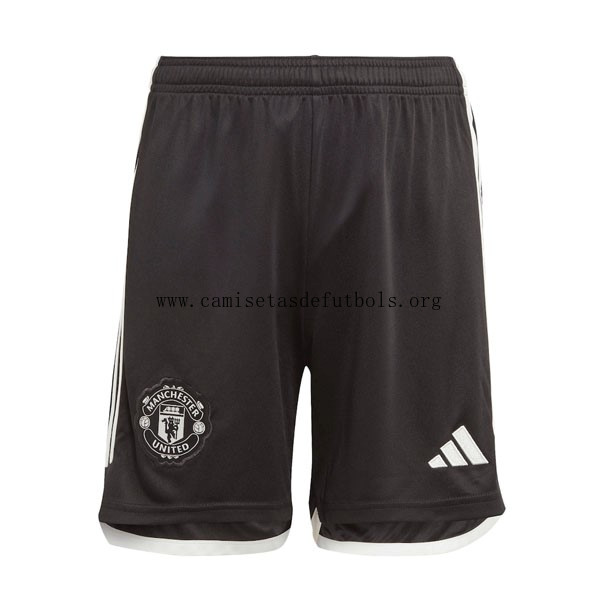 Pantalones Manchester United Replica Segunda Ropa 2023/24 Reserva de infarto Pantalones Manchester United Replica Segunda Ropa 2023/24 Reserva de infarto