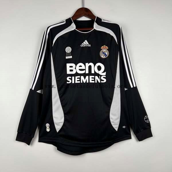 Camiseta Real Madrid Replica Tercera Ropa Retro 2006 2007 Rebajón razonable en todo el mercado