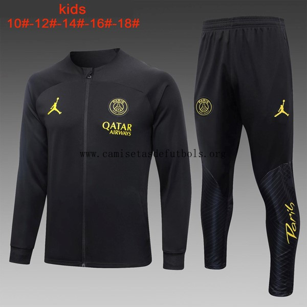 Ninos Chandal PSG 2024 Negro 2 Rebajón, llévatelo