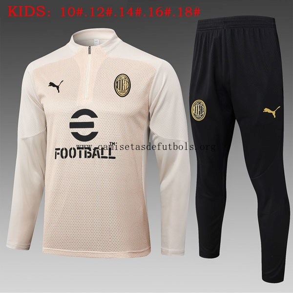 Ninos Sudadera De Training AC Milan 2025/26 Amarillo 5 Bicoca asequible sin intermediarios