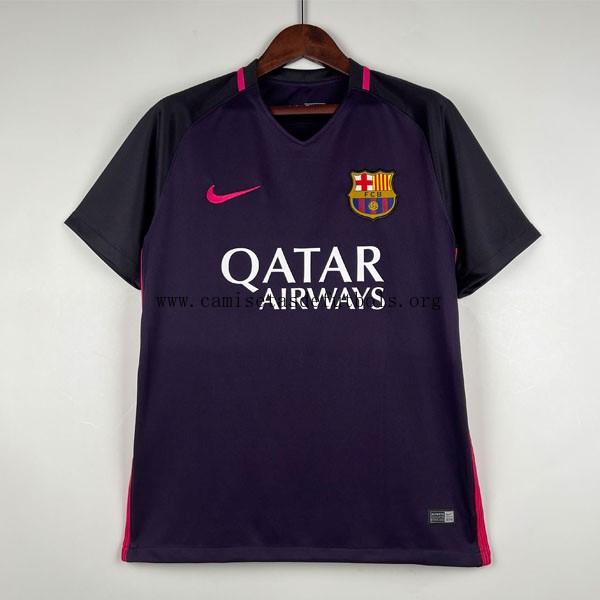 Camiseta Barcelona Replica Segunda Ropa Retro 2016-2017 No lo pienses este ganga prodigioso