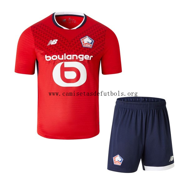 Camiseta Lille OSC Replica Primera Ropa Niño 2024/25 ¡¡Cómo chollo, gasta menos!