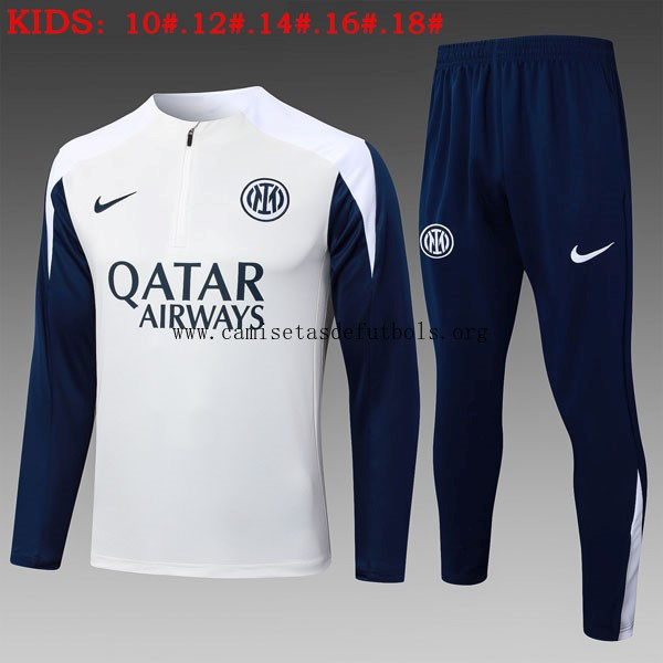 Ninos Sudadera De Training Inter Milan 2025/26 Blanco 5 Precio prodigioso