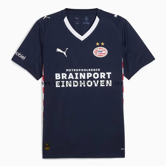 Camiseta PSV Replica Segunda Ropa 2025/26 Oferta transparente hasta fin de existencias