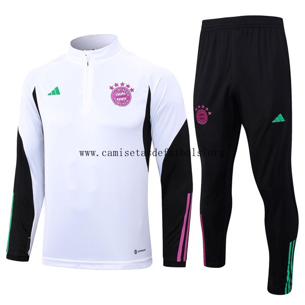 Sudadera De Training Bayern Munich 2024 Blanco Dispara de risa
