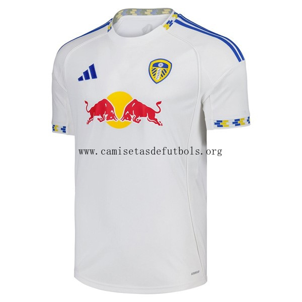 Camiseta Leeds United Replica Primera Ropa 2025/26 Excelente liquidación, no lo dejes escapar de risa