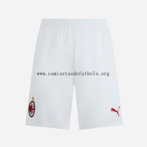 Pantalones AC Milan Replica Primera Ropa 2024/25 Blanco Preciaco sensacional