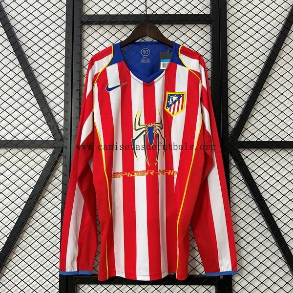 Camiseta Atletico Madrid Replica Primera Ropa Retro 2004-2005 Alucinante preciaso, no lo dejes escapar en todo el mercado