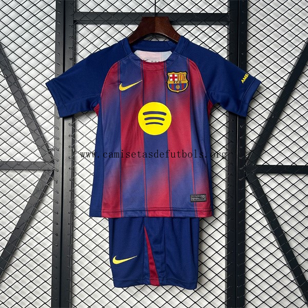 Camiseta Barcelona Replica Primera Ropa Niño 2025/26 Justo oportunidad, benefíciate de risa