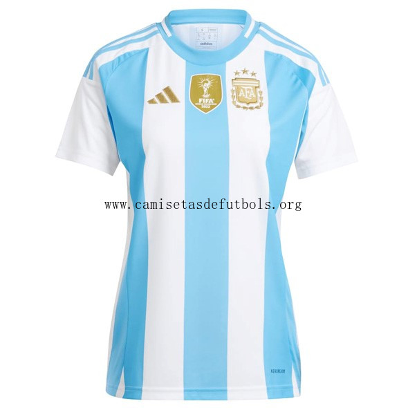 Camiseta Argentina Replica Primera Ropa Mujer 2024 Ganga, aprovéchalo