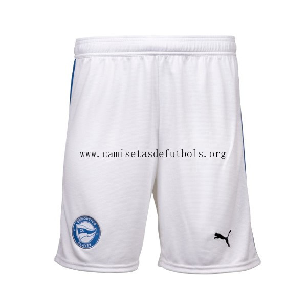 Pantalones Deportivo Alavés Replica Segunda Ropa 2025/26 Chollo razonable