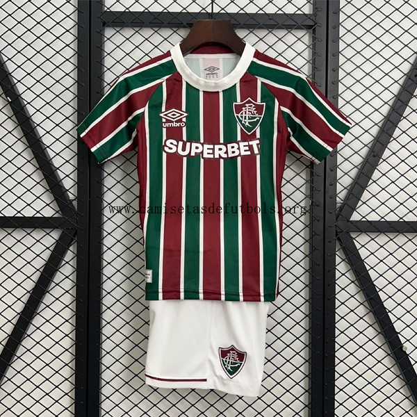 Camiseta Fluminense Replica Primera Ropa Niño 2025/26 ¡¡Qué precio, consigue!